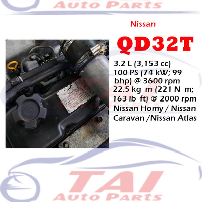 QD32 QD32T Japanese Rebuilt Engines For Nissan