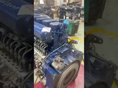 Дизельный двигатель WP12 (видео испытаний машины)