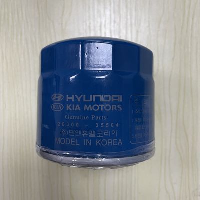 Хорошая цена Genuine Parts Hyundai Oil Filter 26300-35504 Для автомобилей типа Kia онлайн