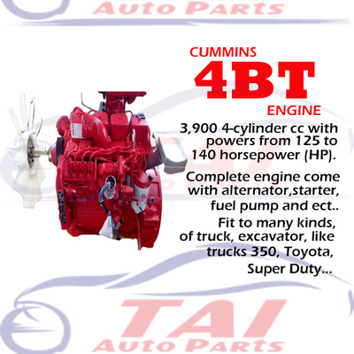 4BT 3.9L полный двигатель для грузовиков