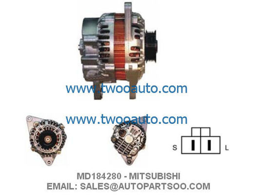 Хорошая цена Md184280 Md317866 Автомобильный генератор Альтернатор Mitsubishi Альтернатор 12v 70a Альтернаторы онлайн