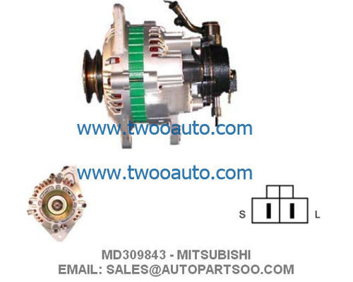 Хорошая цена MD192136 MD309843 - Генератор MITSUBISHI 12В 75А онлайн