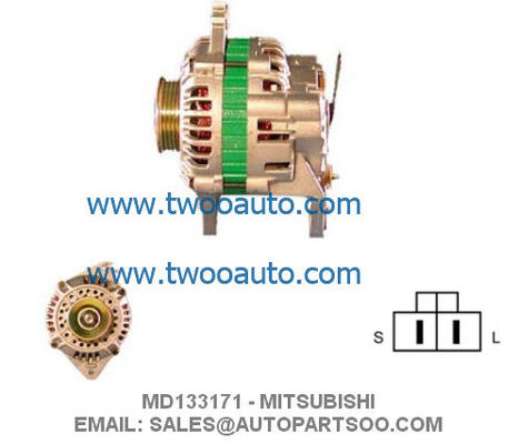 Хорошая цена MD133171 MD136839 - Генератор переменного тока MITSUBISHI 12В 75А онлайн