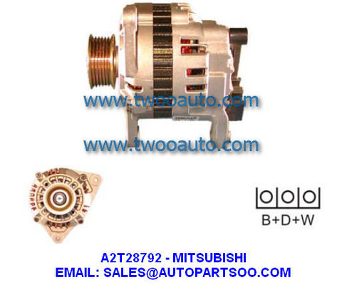 Хорошая цена A2T14591 A2T28792 - Генератор MITSUBISHI 12 В 70 А онлайн