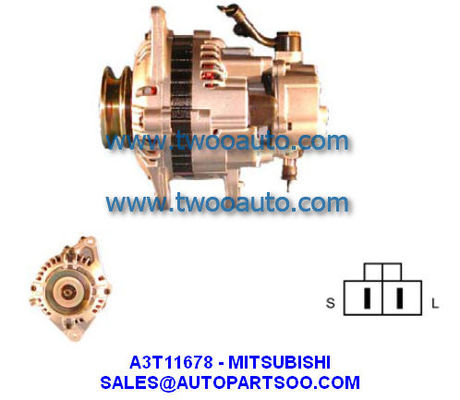 Хорошая цена A3T11678 A3TN1578 - Генератор MITSUBISHI 12 В 90 А онлайн