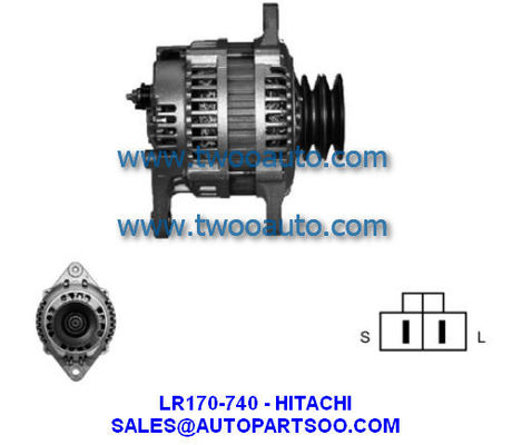 Хорошая цена LR170-740 LR170-740B - Генератор HITACHI 12 В 70 А онлайн