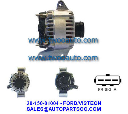 Хорошая цена 1S7T10300CF 20-150-01004 - FORD VISTEON Генератор 12 В 115 А онлайн