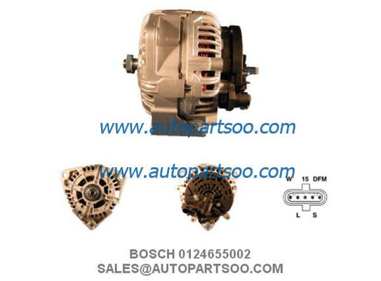 Хорошая цена 0124655002 0124655023 BOSCH Альтернатор 24В 100А Альтернатор онлайн