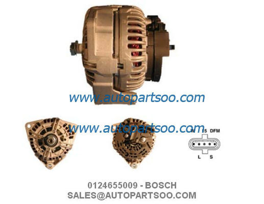 Хорошая цена 0124655009 0986046590 Генератор BOSCH 24В 110А онлайн