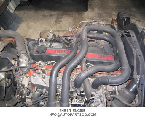 Хорошая цена Подержанные запасные части двигателя Isuzu 6HE1-T двигатель Assy, запасные части Isuzu с разумной ценой онлайн