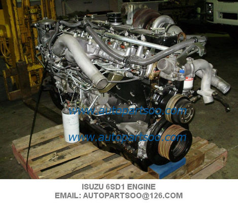 Хорошая цена Двигатель Isuzu 6SD1 в сборе использовал японский двигатель 6WG1 6HK1 6HK1T 6RB1 6SD1 6BG1 6BG1T 6BD1 Дизельный двигатель онлайн