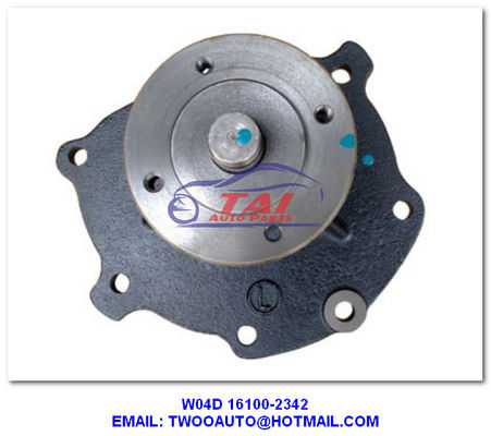 Хорошая цена W04D 16100-2342sbc Силовой рулевой насос Для Hino, FC166 W04D Водный насос 16100-2342 онлайн