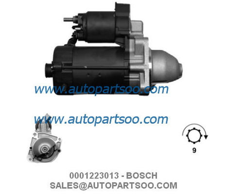 Хорошая цена 0001223013 0986018960 - Стартер BOSCH 12 В 2,3 кВт 9T MOTORES DE ARRANQUE онлайн