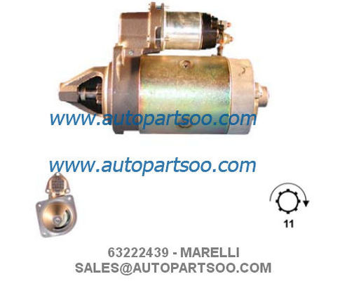Хорошая цена 63222400 63222439 - Стартер MARELLI 12 В 1,3 кВт 11T MOTORES DE ARRANQUE онлайн