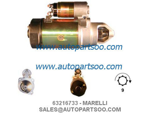 Хорошая цена 63216702 63216733 - Стартер MARELLI 24 В 4 кВт 9T MOTORES DE ARRANQUE онлайн