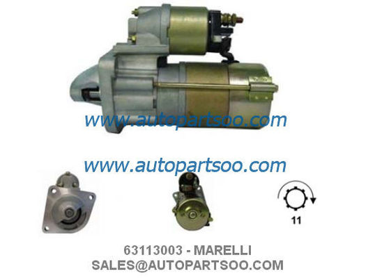 Хорошая цена 63113003 0001108204 - Стартер MARELLI 12 В 1,8 кВт 9,10T MOTORES DE ARRANQUE онлайн