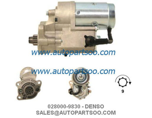 Хорошая цена 028000-9830 128000-7030 - Стартер DENSO 12 В 2 кВт 9T MOTORES DE ARRANQUE онлайн