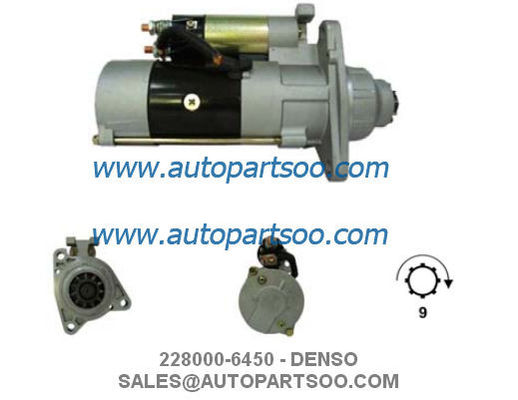 Хорошая цена 228000-6450 LRS01459 - Стартер DENSO 12 В 1,2 кВт 9T MOTORES DE ARRANQUE онлайн