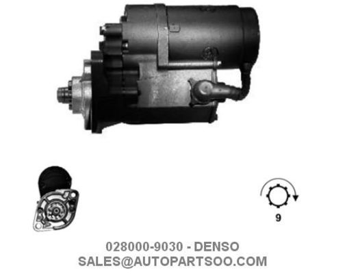 Хорошая цена 028000-9030 228000-0691 - Стартер DENSO 12 В 2 кВт 9T MOTORES DE ARRANQUE онлайн