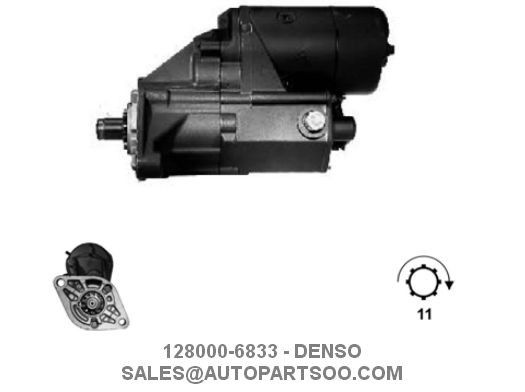 Хорошая цена 128000-6833 128000-7360 - Стартер DENSO 12 В 2,5 кВт 11T MOTORES DE ARRANQUE онлайн