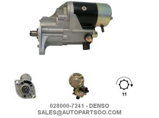 Хорошая цена 028000-7240 028000-7241 - Стартер DENSO 24 В 4,5 кВт 11T MOTORES DE ARRANQUE онлайн