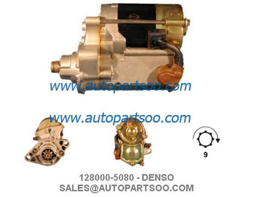 Хорошая цена 128000-5080 228000-0210 - Стартер DENSO 12V 1KW 9T MOTORES DE ARRANQUE онлайн