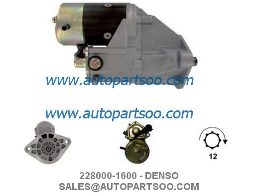 Хорошая цена 128000-8621 228000-1600 - Стартер DENSO 24 В 4,5 кВт 12T MOTORES DE ARRANQUE онлайн