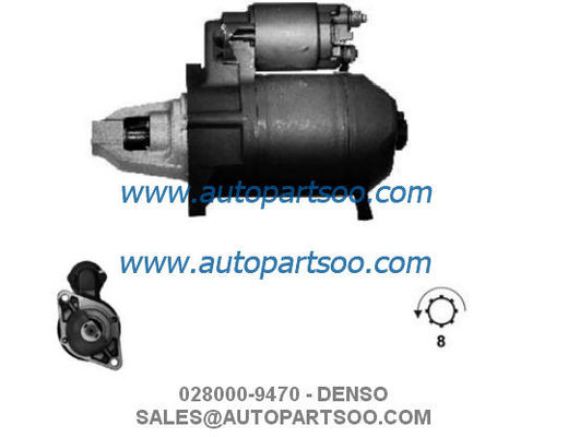 Хорошая цена 028000-9470 128000-3621 - Стартер DENSO 12 В 0,8 кВт 8T MOTORES DE ARRANQUE онлайн
