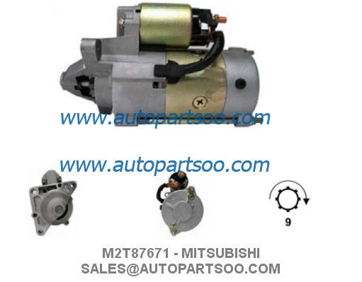Хорошая цена M2T87671 0986020091 - Стартер MITSUBISHI 12 В 2,2 кВт 9T MOTORES DE ARRANQUE онлайн