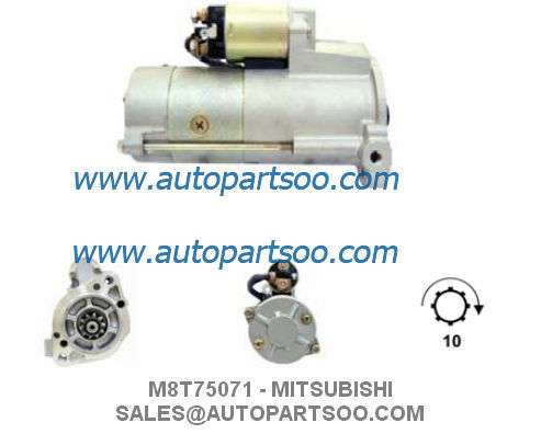 Хорошая цена 18110A050 M8T75071 - Стартер MITSUBISHI 12 В 2,2 кВт 10T MOTORES DE ARRANQUE онлайн