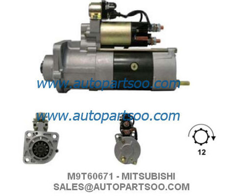 Хорошая цена M9T60671 M9T60672 - Стартер MITSUBISHI 24 В 5,5 кВт 12T MOTORES DE ARRANQUE онлайн