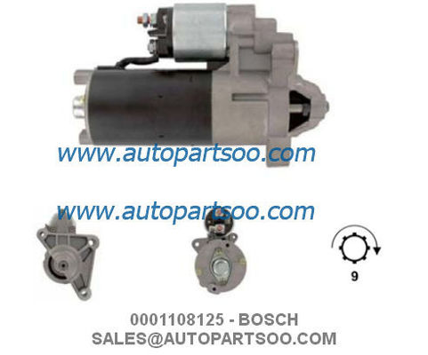 Хорошая цена 0001108125 0001108162 - Стартер BOSCH 12 В 1,4 кВт 9T MOTORES DE ARRANQUE онлайн