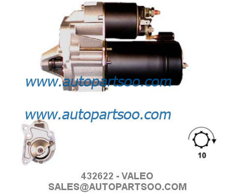 Хорошая цена 432622 432628 - Стартер VALEO 12 В 1,1 кВт 10T MOTORES DE ARRANQUE онлайн