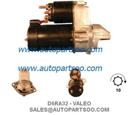 Хорошая цена D6RA32 D6RA62 - Стартер VALEO 12 В 0,9 кВт 10T MOTORES DE ARRANQUE онлайн