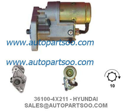 Хорошая цена 36100-4X210 36100-4X211 - Стартер HYUNDAI 12 В 2,2 кВт 10T MOTORES DE ARRANQUE онлайн